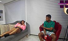 i remembered how my virgin boyfriend made me moan with his monster cock, licking shaved pussy