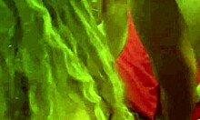 Threesome With Slut Wife Sucking Two Cocks