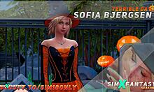 sofiabjergsen's terrible day turns passionate