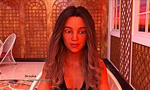 Radiant Waitress Has Sex in Bathroom Stalls - Part 6