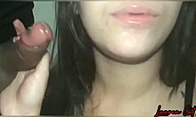 Morena Laurencat Takes Cumshot Boldly