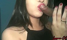 Morena Laurencat Takes Cumshot Boldly