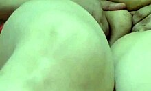bbw milf's solo close-up masturbation session
