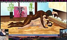 jonnystone takes home asian for interracial hentai fun