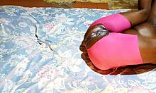 Hot Amateur Ebony Step Sister Unaware of Porn Star Step Brother