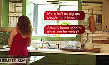 Sneaky Links with Madalynn Moon in Raw Missionary and Cowgirl Action with Redhead Heat