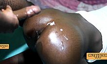 Anal sex doggystyle with big black cock 😈