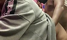 Caught fucking in mall elevator by security 😲