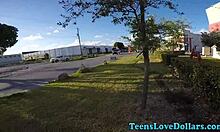 Newbie Teen 18+ Gets Public Fucking And Facial In Hd!