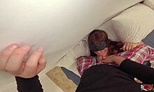 Stepmom Gets Deepthroat and Creampie from Stepson in Hotel!