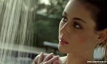 Two babes relax and tease each other with toys for pleasure