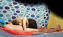 Spying on busty Colombian teacher Alexia in tight miniskirt