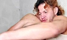 Watch the Colombian amateur cum in the Mexican guy's tasty ass with bareback action and close-ups.