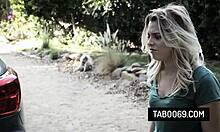 blonde teen aubrey sinclair feels wild fucking her driving instructor outdoors. i’m obsessed with her skills!