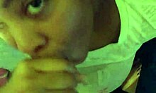 Does she love sucking my big black dick?