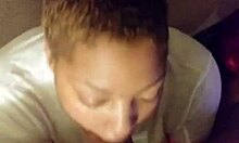 Does she love sucking my big black dick?