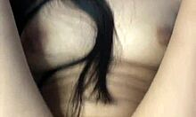 Amateur Couple's Intense Missionary Anal Creampie