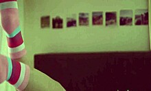 i'm riding this huge dildo and feeling so wet