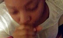 Does she love sucking my big black dick?