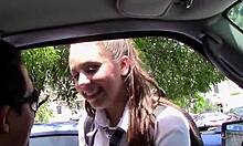 Thin lucy doll gives blowjob and gets fucked in reality roleplay