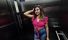 Latina Amateur Sucks Big Cock Unexpectedly at Home Before Intense Fucking