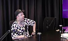 Wow, sexy Brazilian pornstar in sheer red lingerie kisses him, infuriates the other man who cums on the car door!