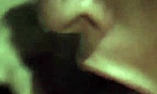 Cute blonde deepthroats friend sloppy in thong 😍