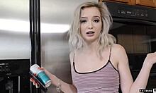 lexi lore getting down to the hot meat action with braces