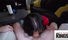 Filthypov - My Hot Latina Busty Gf Slurps on My Dick