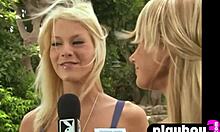 blonde milf taryn richard strips naked with friends in photo session