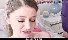 Stepmom commands her girl to suck her stepbrothers cock