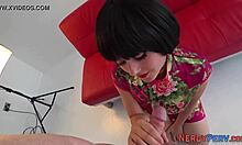 Leeds amateur tricked into sucking nerd's dick for first time.