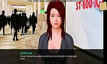 My new family explores cartoon adventures 😊