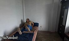 latina teen masturbates alone with toys, thinking of pleasure