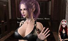 latex bdsm scene with big boobs in shadows ep 1