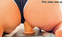 Cute Babe Relaxes with Rubber Toy and Dildo Play