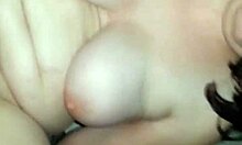 Girlfriend fucks friend in homemade pov creampie 😈