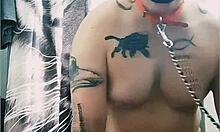 gaywolf gets dirty and kinky with mastino grande, acting like a bitch in this hot gay scene.