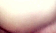 Girlfriend fucks friend in homemade pov creampie 😈