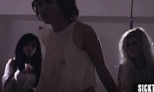 sexy horny babes crave guys big cocks in taboo group