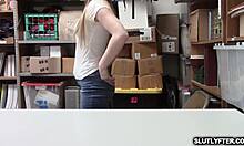 summer brooks caught shoplifting, now giving blowjob in the store 😈