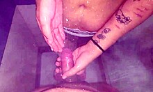 fucking my sister-in-law with huge ass while she bathes in the pool