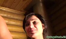 Teens Jerking and Sucking Cock in Wild Dorm