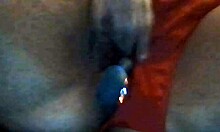 fat babe shows big ass and tits in close pov masturbation