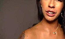 Horny Latina Admires Monster Cock on Perfect Body