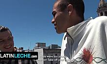 Latin Leche - Two Latino Hunks Create A Whole New Set Of Memories In Their Old Favorite Spot