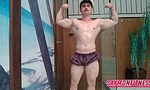 Merry Christmas fucking with big tits wife and young girl in POV blowjob! 🎄