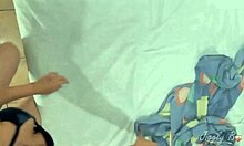 pov view of huge bubble butt gf taking anal backshots close-up