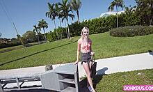 Britt Blair's Little Red Riding Hoe Gets Hardcore Facial