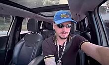 Wow, the young brazilian gave his ass to the uber driver!